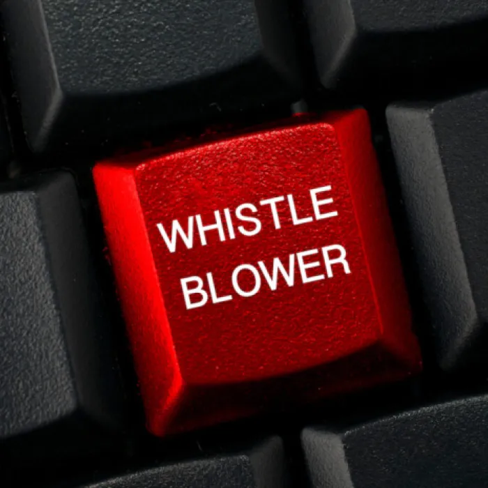 43% of corporate fraud detected through whistleblowing